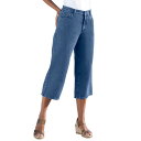 【送料無料】 ウーマン ウィズイン レディース カジュアルパンツ ボトムス Woman Within Women's Plus Size Perfect 5-p...