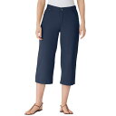 【送料無料】 ウーマン ウィズイン レディース カジュアルパンツ ボトムス Woman Within Women's Plus Size Perfect 5-p...