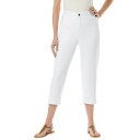 【送料無料】 ウーマン ウィズイン レディース カジュアルパンツ ボトムス Woman Within Women's Plus Size Perfect 5-p...