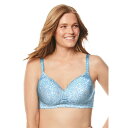 【送料無料】 コンフォート チョイス レディース ブラジャー アンダーウェア Comfort Choice Women's Plus Size Stay-coo...