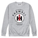 【送料無料】 ライセンス キャラクター メンズ Tシャツ トップス Men's Case IH McCormick Logo Sweatshirt Gray(4)