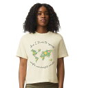 【送料無料】 Simply Sage Market レディース Tシャツ トップス What A Wonderful World Relaxed Fit Cro...