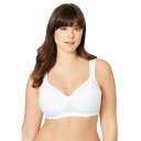 【送料無料】 コンフォート チョイス レディース ブラジャー アンダーウェア Comfort Choice Women's Plus Size Microfib...