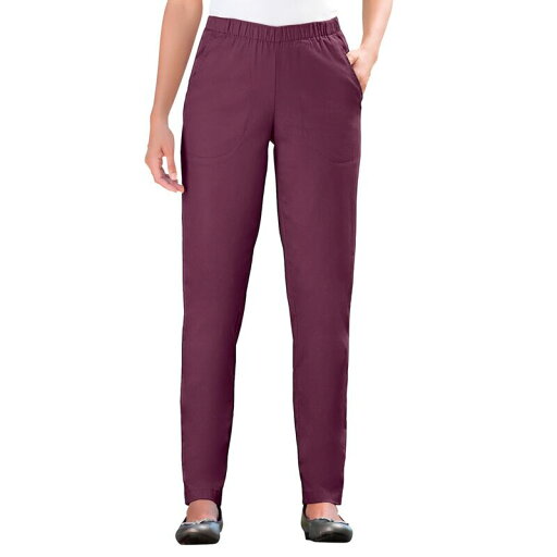 【送料無料】 ウーマン ウィズイン レディース デニムパンツ ボトムス Woman Within Women's Plus Size Straight Leg Fineline Jean Deep Claret 【送料無料】 ウーマン ウィズイン レディース デニムパンツ ボトムス Woman Within Women's Plus Size Straight Leg Fineline Jean Deep Claret