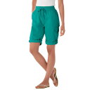 【送料無料】 ウーマン ウィズイン レディース ハーフパンツ・ショーツ ボトムス Woman Within Women's Plus Size Convertible Length Cargo Short Waterfall(4)