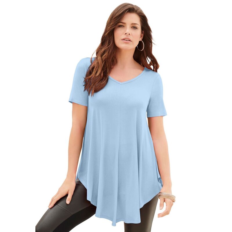 ロアマンズ レディース トップス Tシャツ Roaman'swing Ultra Femme Tunic Pale Blue ブルー