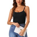 【送料無料】 cheibear レディース ナイトウェア アンダーウェア Womens Fit Camisole With Built In Bra Adjus...