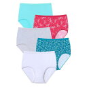 【送料無料】 コンフォート チョイス レディース パンツ アンダーウェア Comfort Choice Women's Plus Size Cotton Bri...