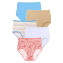 【送料無料】 コンフォート チョイス レディース パンツ アンダーウェア Comfort Choice Women's Plus Size Cotton Bri...