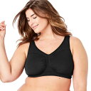 【送料無料】 コンフォート チョイス レディース ブラジャー アンダーウェア Comfort Choice Women's Plus Size Wireless...