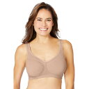 【送料無料】 コンフォート チョイス レディース ブラジャー アンダーウェア Comfort Choice Women's Plus Size Wireless...