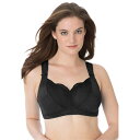 【送料無料】 コンフォート チョイス レディース ブラジャー アンダーウェア Comfort Choice Women's Plus Size Wireless...