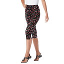 【送料無料】 ウーマン ウィズイン レディース カジュアルパンツ ボトムス Woman Within Women's Plus Size Petite Stre...
