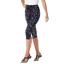 【送料無料】 ウーマン ウィズイン レディース カジュアルパンツ ボトムス Woman Within Women's Plus Size Petite Stre...