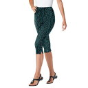 【送料無料】 ウーマン ウィズイン レディース カジュアルパンツ ボトムス Woman Within Women's Plus Size Petite Stre...
