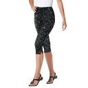 【送料無料】 ウーマン ウィズイン レディース カジュアルパンツ ボトムス Woman Within Women's Plus Size Stretch Cot...