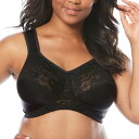 【送料無料】 コンフォート チョイス レディース ブラジャー アンダーウェア Comfort Choice Women's Plus Size Easy Enh...