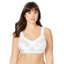 【送料無料】 コンフォート チョイス レディース ブラジャー アンダーウェア Comfort Choice Women's Plus Size Easy Enh...