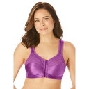 【送料無料】 コンフォート チョイス レディース ブラジャー アンダーウェア Comfort Choice Women's Plus Size Easy Enh...