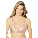 【送料無料】 コンフォート チョイス レディース ブラジャー アンダーウェア Comfort Choice Women's Plus Size Easy Enh...