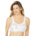 【送料無料】 コンフォート チョイス レディース ブラジャー アンダーウェア Comfort Choice Women's Plus Size Easy Enh...
