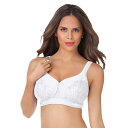 【送料無料】 コンフォート チョイス レディース ブラジャー アンダーウェア Comfort Choice Women's Plus Size Full Cov...