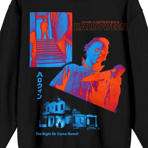 【送料無料】 ライセンス キャラクター メンズ Tシャツ トップス Men's John Carpenter's Halloween Long Sleeve Graphic Tee Black 【送料無料】 ライセンス キャラクター メンズ Tシャツ トップス Men's John Carpenter's Halloween Long Sleeve Graphic Tee Black