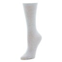 【送料無料】 メモイ レディース 靴下 アンダーウェア Cashmere Blend Cable Luxury Crew Socks Cloudy Skies