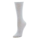 【送料無料】 メモイ レディース 靴下 アンダーウェア Cashmere Blend Cable Luxury Crew Socks Larkspur
