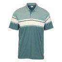 【送料無料】 ジョベルティ メンズ Tシャツ トップス Gioberti Mens Stripe Short Sleeve Polo W/ Chest Pocket Olive(4)