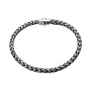 【送料無料】 リンクス メンズ ブレスレット・バングル・アンクレット アクセサリー LYNX Stainless Steel Black Ion-Plated ...