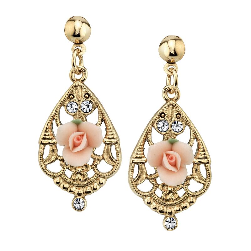 ̵ 1928 ǥ ԥ ꡼ 1928 Pink Porcelain Rose & Simulate...