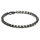 【送料無料】 リンクス メンズ ブレスレット・バングル・アンクレット アクセサリー Men's LYNX Stainless Steel Ion-Plated ...