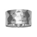 【送料無料】 プリムローズ レディース リング アクセサリー PRIMROSE Sterling Silver Polished Hammered Band Ring Sterling Silver(4)