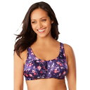 【送料無料】 コンフォート チョイス レディース ブラジャー アンダーウェア Comfort Choice Women's Plus Size Satin Wi...