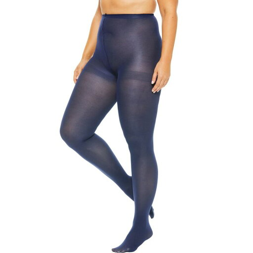 【送料無料】 コンフォート チョイス レディース 靴下 アンダーウェア Comfort Choice Women's Plus Size 2-pack Opaque Tights Navy 【送料無料】 コンフォート チョイス レディース 靴下 アンダーウェア Comfort Choice Women's Plus Size 2-pack Opaque Tights Navy
