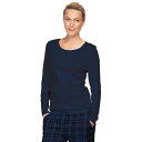 【送料無料】 Ellos レディース ナイトウェア アンダーウェア Ellos Women's Plus Size Long Sleeve Henley Sle...