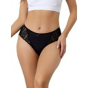 【送料無料】 アレグラ ケー レディース パンツ アンダーウェア Women's Lace Panties Mid-waist Full Coverage St...