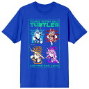 【送料無料】 ライセンス キャラクター レディース Tシャツ トップス Junior's World Of TMNT Turtles Graphic Tee B...