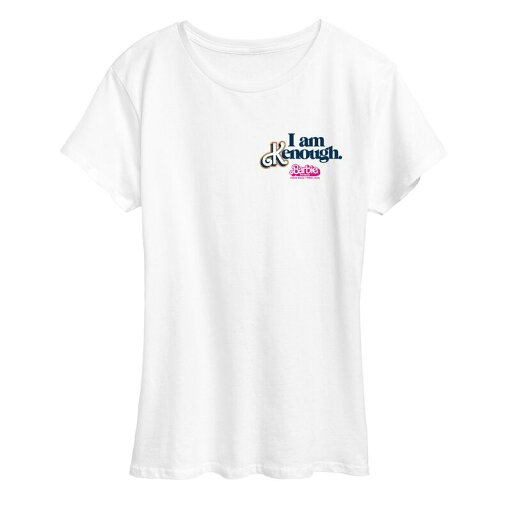 【送料無料】 ライセンス キャラクター レディース Tシャツ トップス Women's Barbie The Movie Kenough Graphic Tee White 【送料無料】 ライセンス キャラクター レディース Tシャツ トップス Women's Barbie The Movie Kenough Graphic Tee White