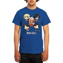 【送料無料】 ライセンス キャラクター メンズ Tシャツ トップス Men's Attack on Titan Tee Royal Blue(4)