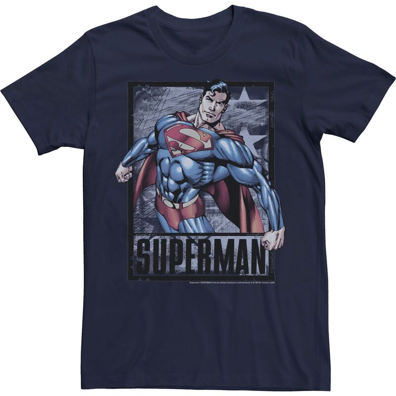 ReVida ŷԾŹ㤨̵֡ 饤 饯  T ȥåץ Men's Superman Check It Poster Tee NavyפβǤʤ6,480ߤˤʤޤ