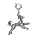 【送料無料】 1928 レディース ブレスレット・バングル・アンクレット アクセサリー 1928 Saluki Dog Charm Pewter