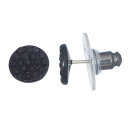 【送料無料】 ヴェラウォン レディース ピアス・イヤリング アクセサリー Simply Vera Vera Wang Pave Disk Stud Earrings Jet Tone(4)