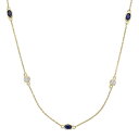 【送料無料】 Gemminded レディース ネックレス・チョーカー・ペンダントトップ アクセサリー Gemminded 18k Gold Over Silve...