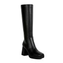 【送料無料】 ロンドンラグ レディース ブーツ・レインブーツ シューズ London Rag Bouts Women's Block Heel Mid-Calf...