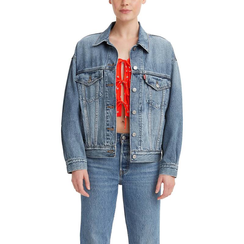 【送料無料】 リーバイス レディース ジャケット・ブルゾン アウター Women's Levi'sR Denim '90s Trucker Jean Jacket Turning Heads