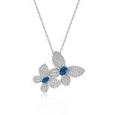 【送料無料】 アンブランデッド レディース ネックレス・チョーカー・ペンダントトップ アクセサリー Sterling Silver Cubic Zirconia...