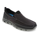 【送料無料】 ドッカーズ メンズ スリッポン・ローファー シューズ DockersR Coban Men's Loafer Shoes Black Gray(4)