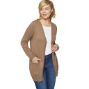 【送料無料】 Ellos レディース ニット・セーター アウター Ellos Women's Plus Size Boyfriend Cardigan Brow...
